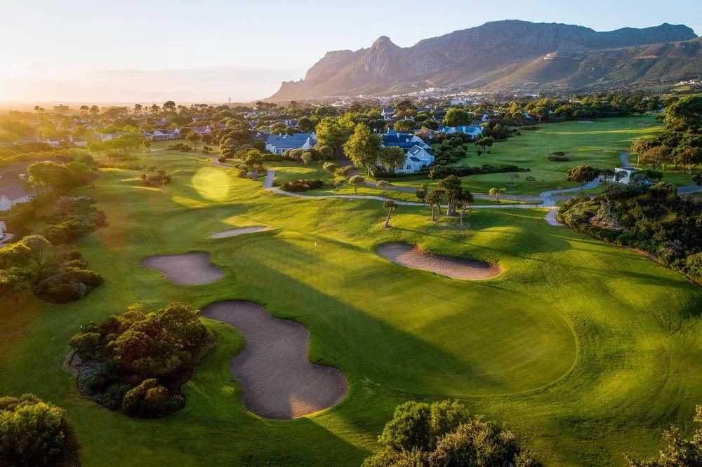 Steenberg fairway at sunset