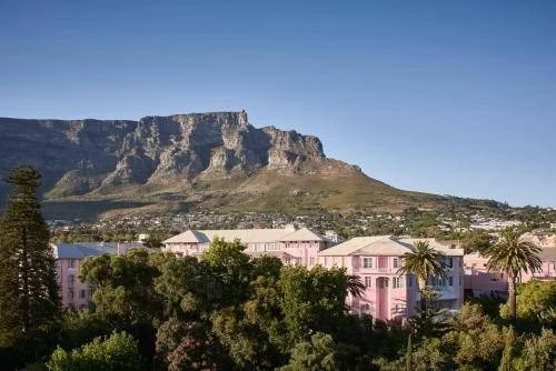 Mount Nelson beneath Table Mountain