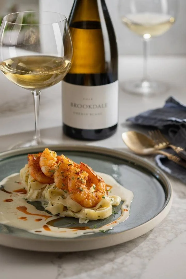 Brookdale Chenin Blanc with lunch