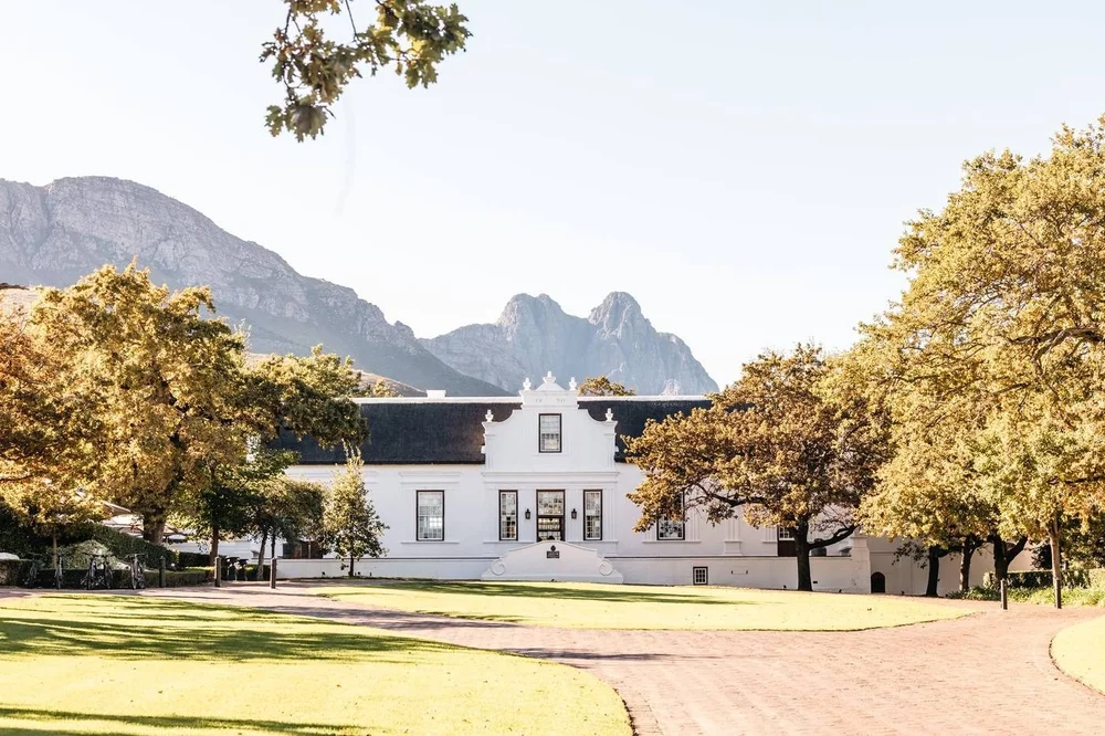 Lanzerac's Cape Dutch manor house