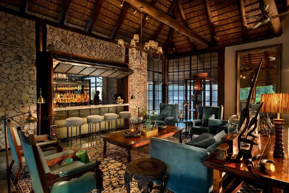 The bar and lounge