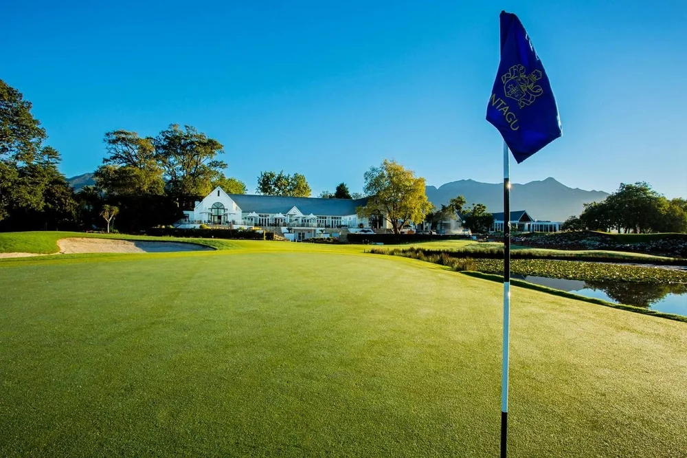 Fancourt Montagu, green beside the clubhouse