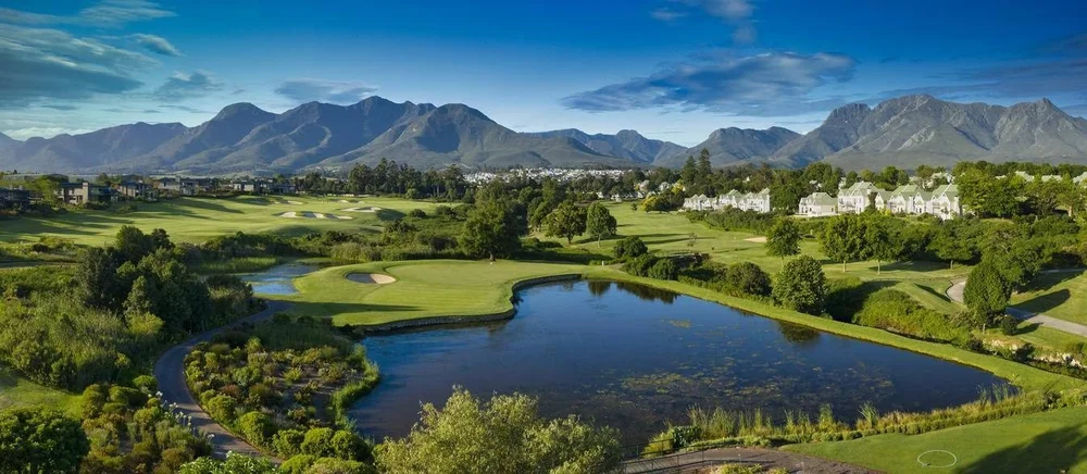 Fancourt Montagu, aerial over the lake
