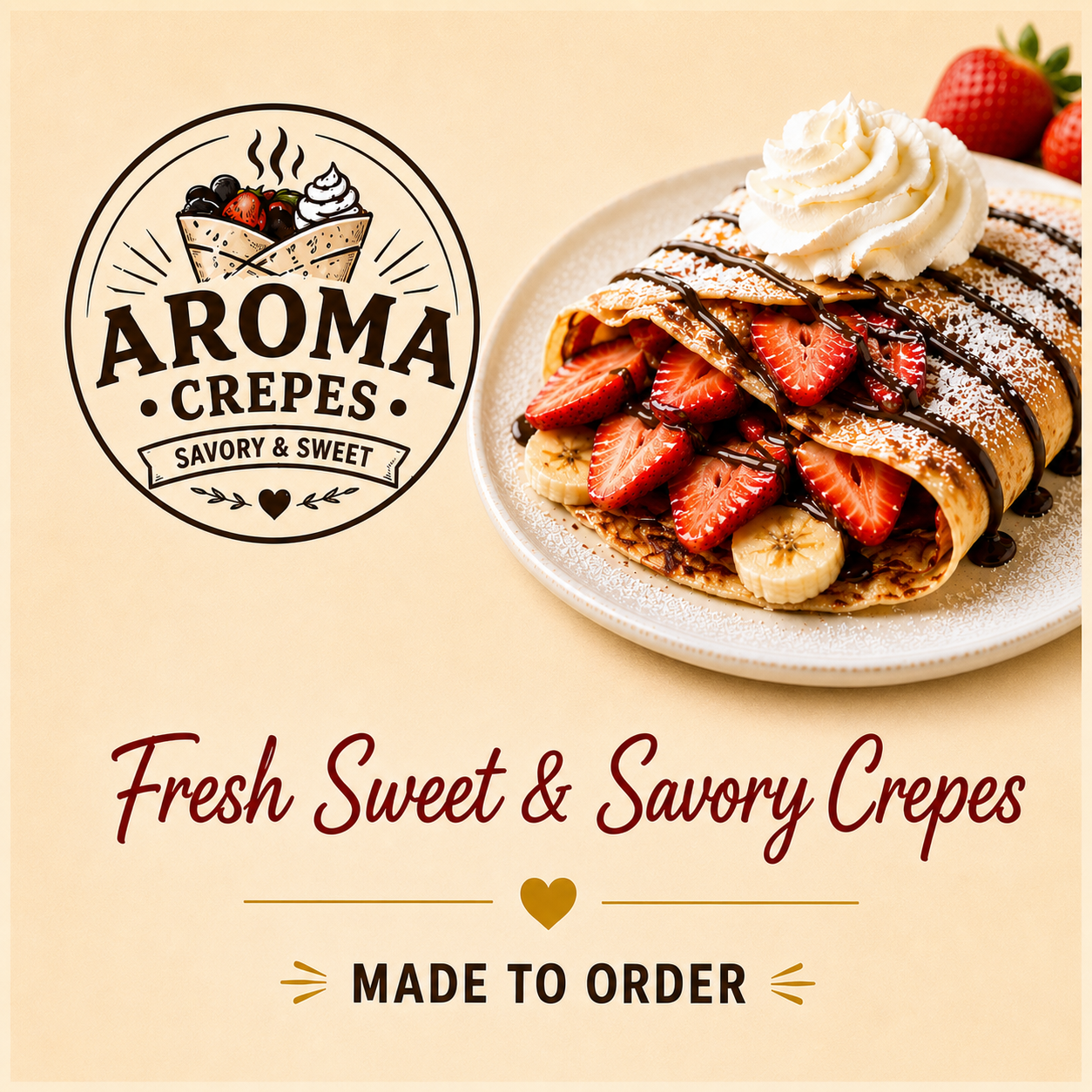 Aroma Crepes at Branson Christkindlmarkt