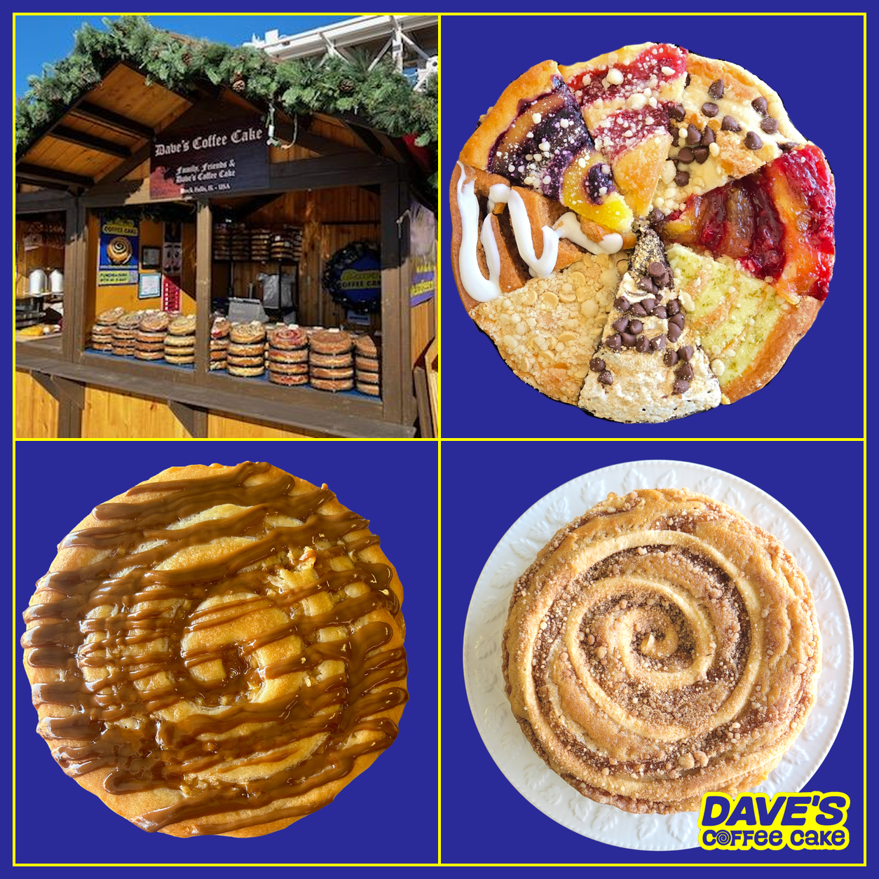 Dave’s Coffee Cake flavors