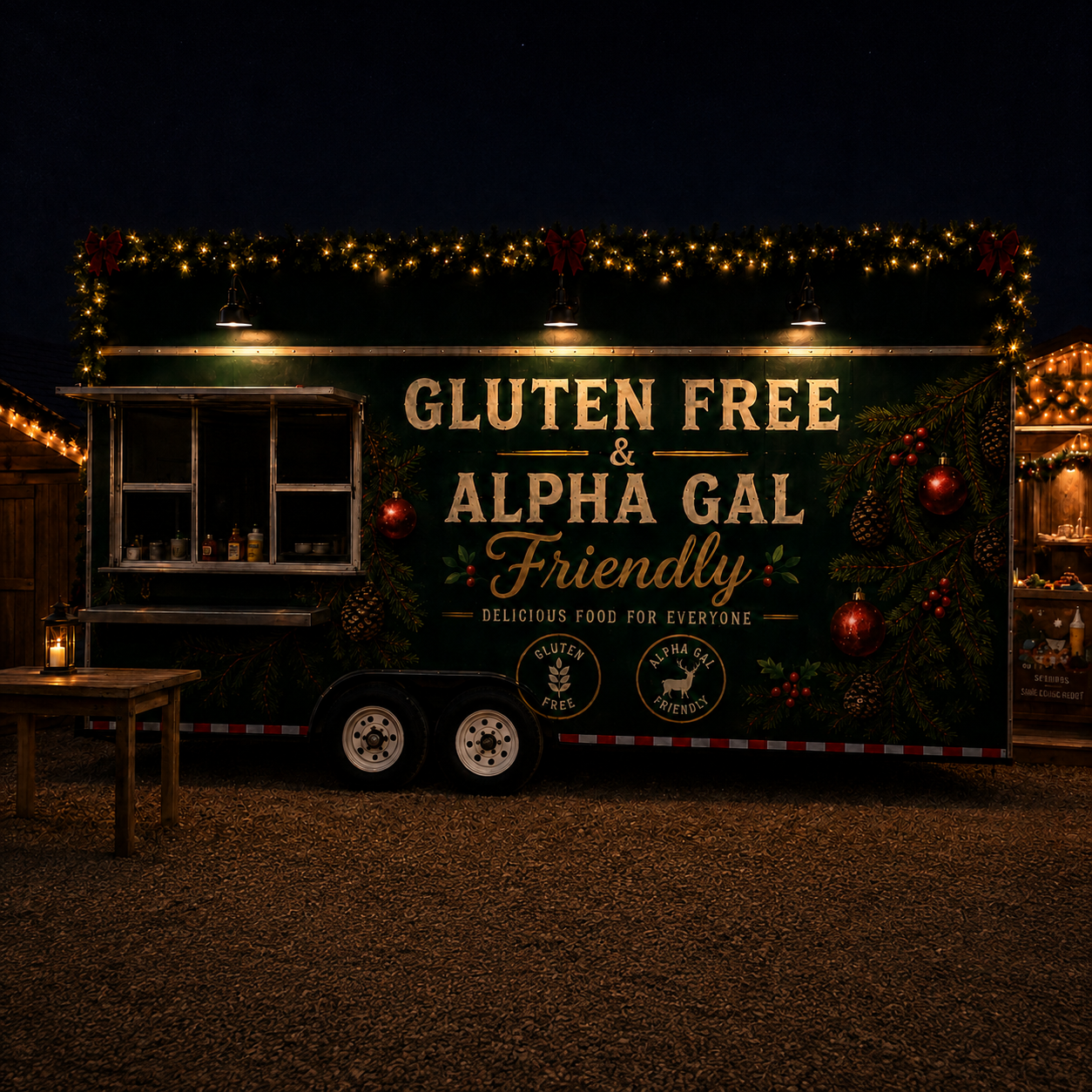 Gluten Free and Alpha Gal Food options available