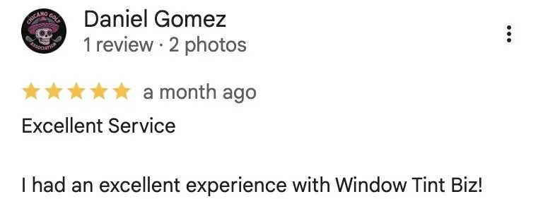 Google review by Daniel Gomez, rated five stars. Exact excerpt is provided below.