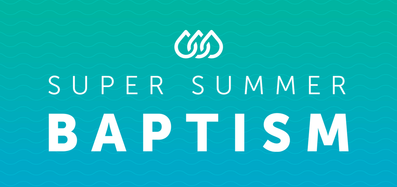 super summmer baptism graphic