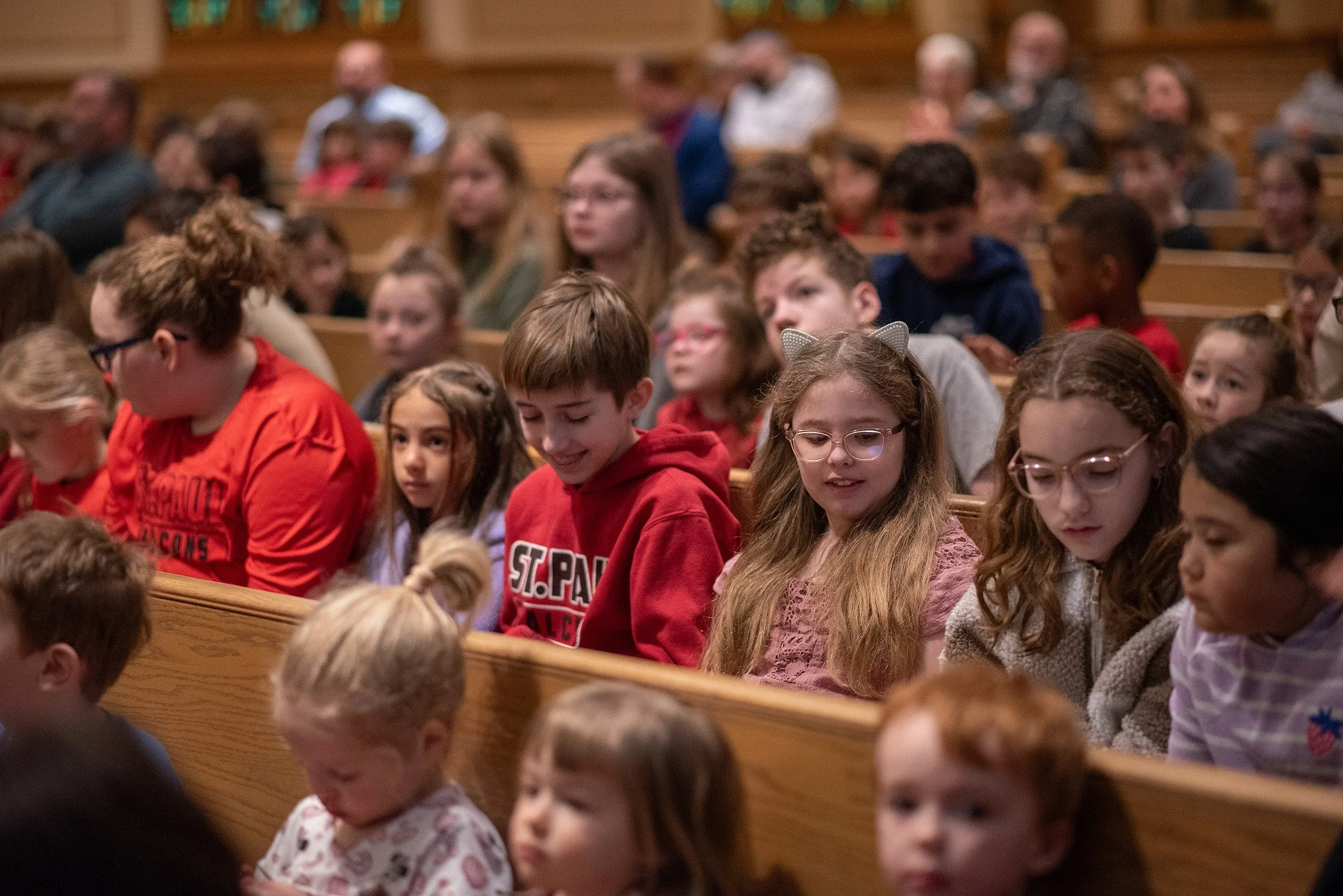 Children at St. Paul Lutheran
