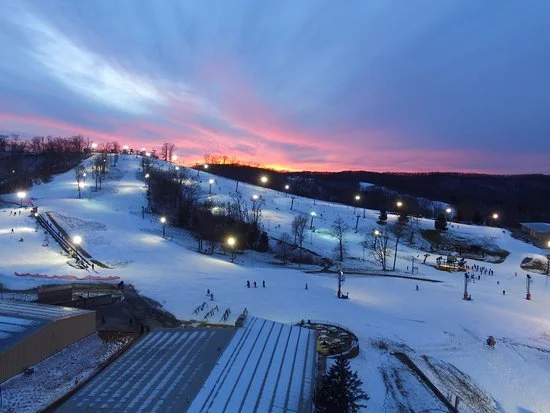 Hidden Valley Ski Resort sunset Wildwood MO