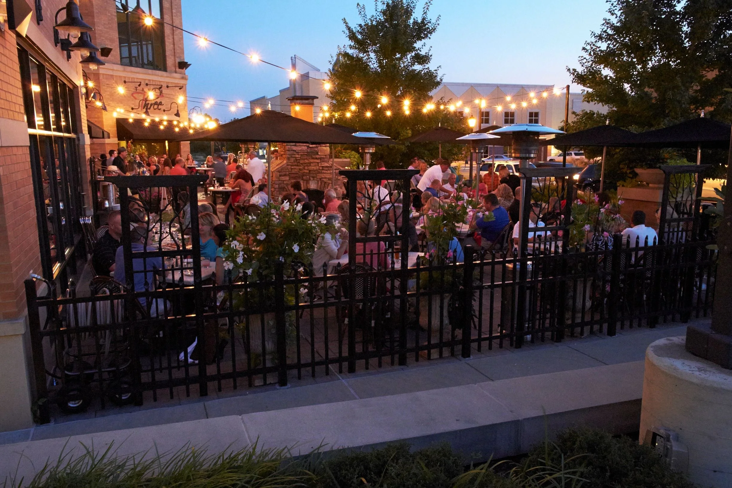 Wildwood MO Town Center dining and community events
