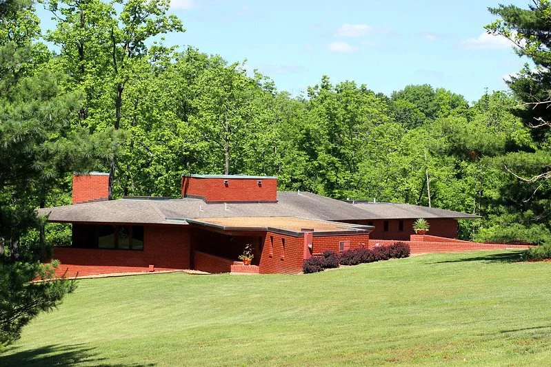 Frank Lloyd Wright Usonian home Ebsworth Park Ellisville Missouri