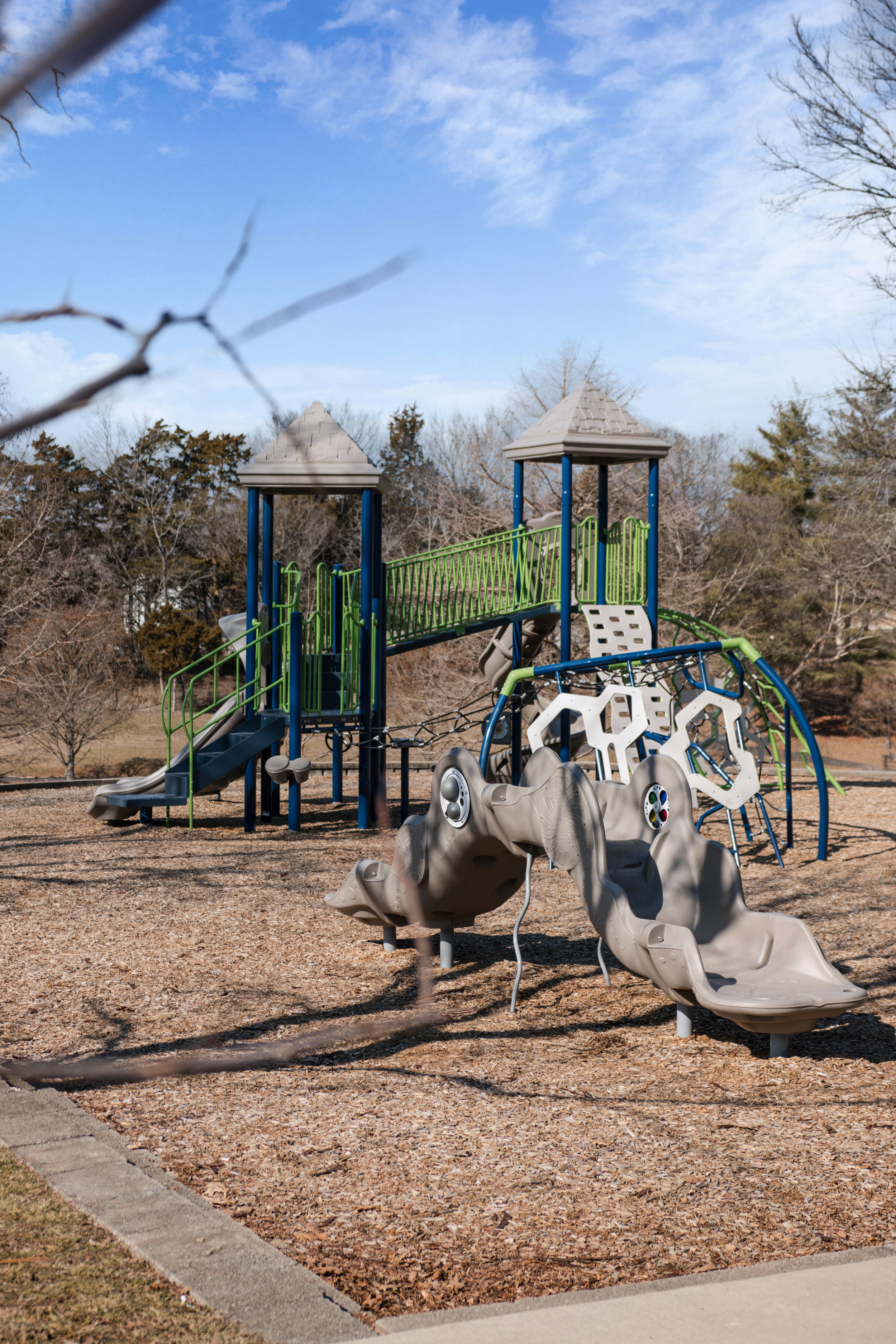 Ballwin Missouri park playground equipment family community Vlasis Park West County
