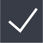 Checkmark with solid fill