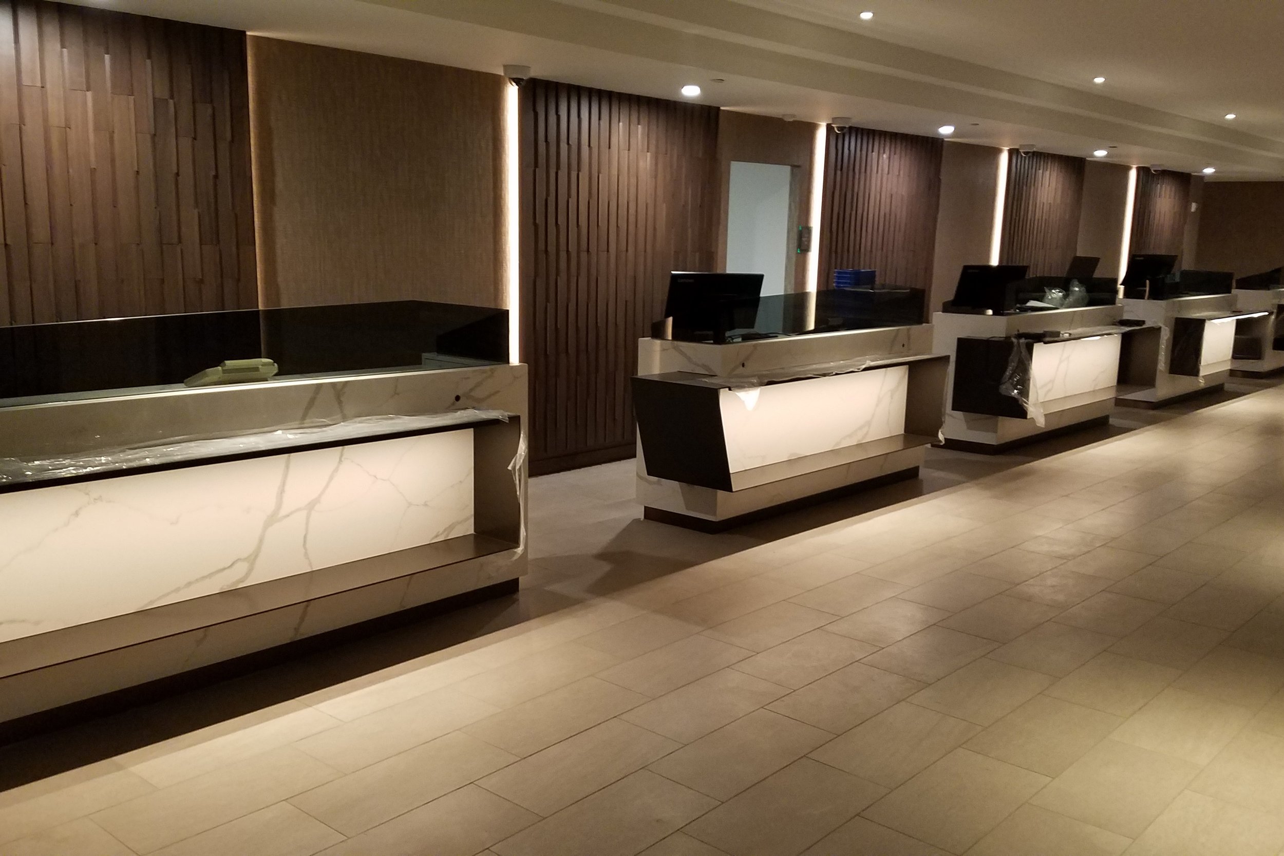 Reception Cladding