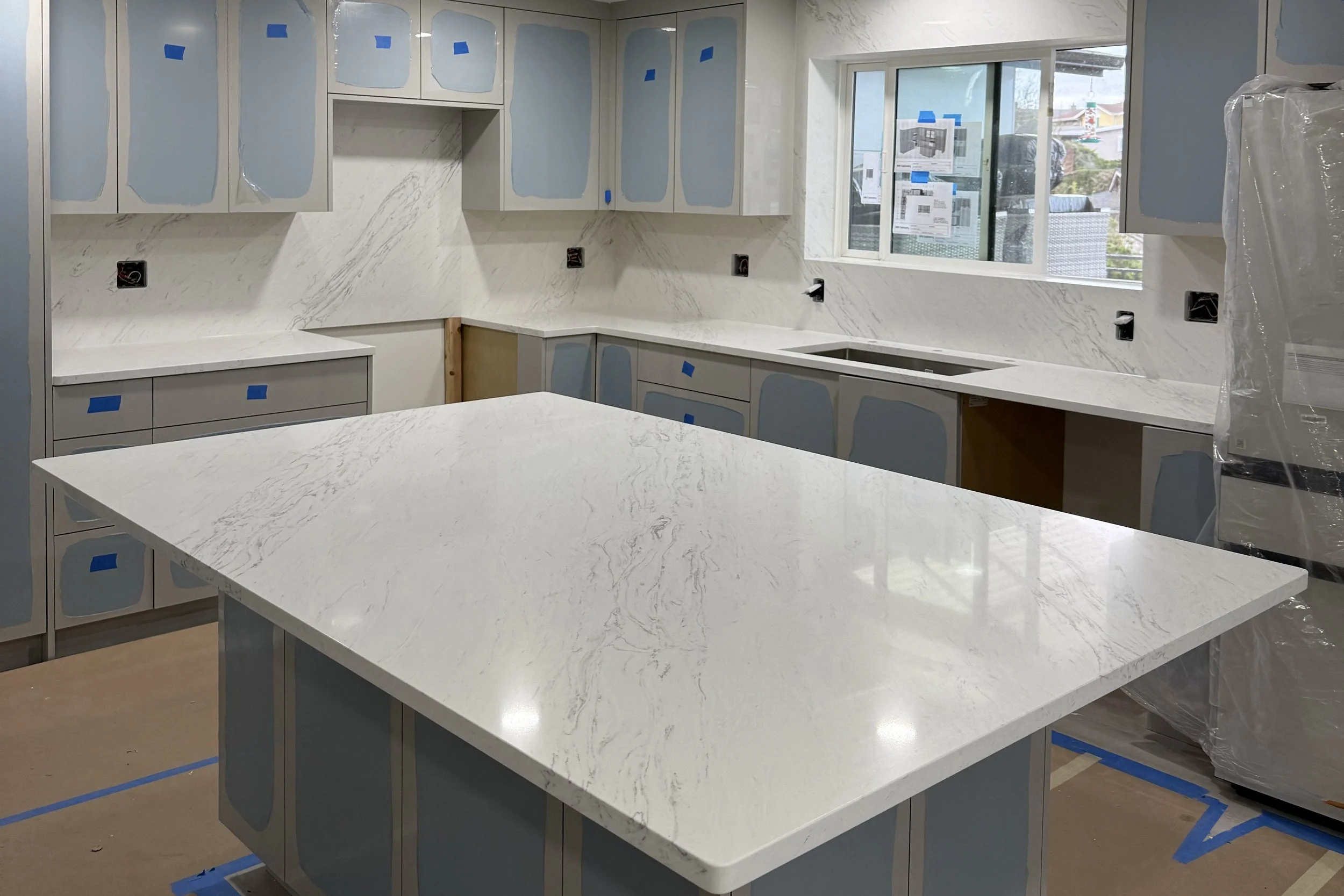 Island & Backsplash