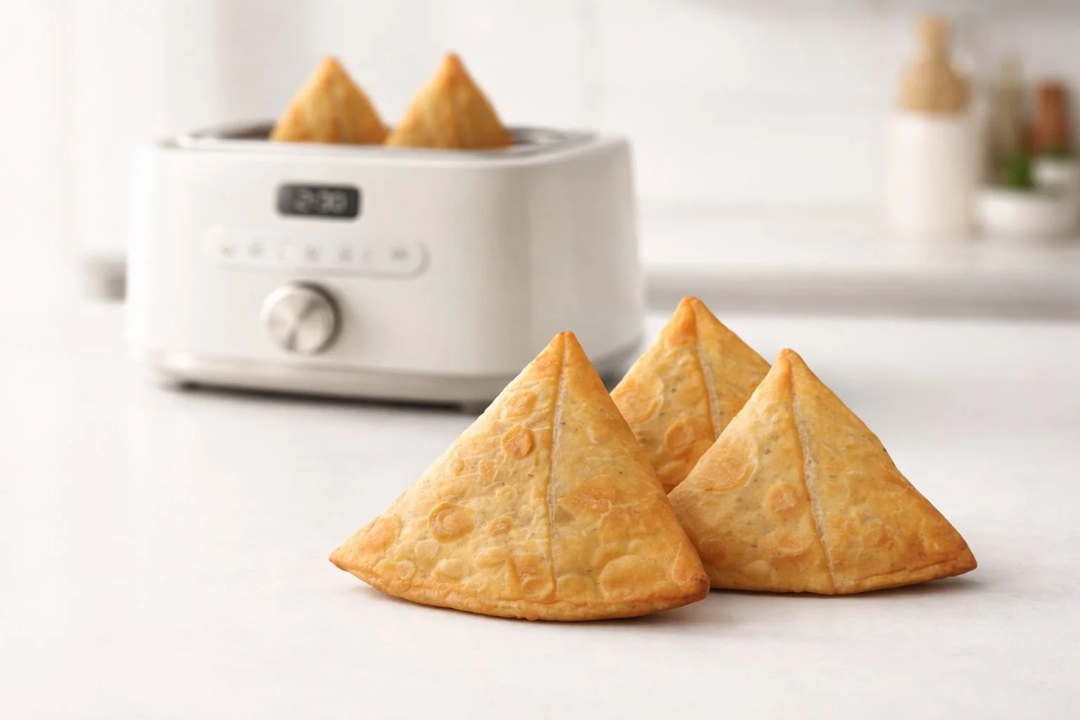 Smashed Toaster Samosa