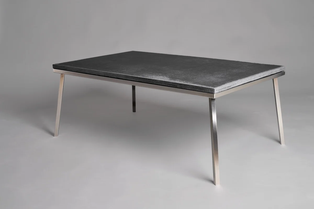 alapfy manufactura x-series luxury concrete coffee table in black