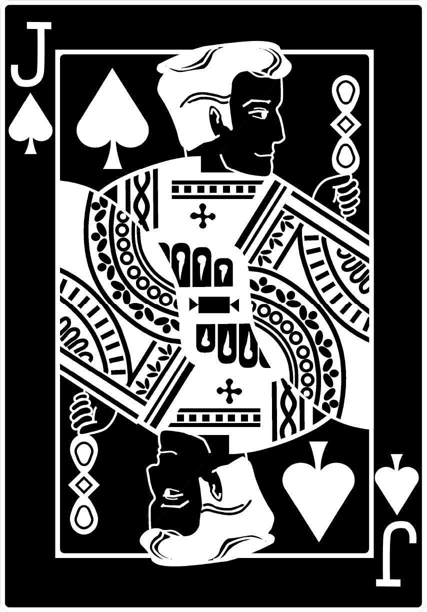 Jack of Spades card