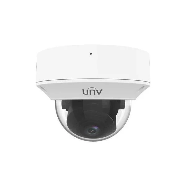 UNV 4K UltraHD (8MP) Prime I NDAA vandal dome camera with motorized 2.8–12mm lens