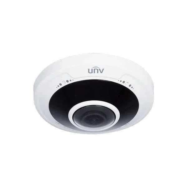 UNV 5MP NDAA-compliant 360° fisheye IP camera with IR (IPC815SB-ADF14K-I0)