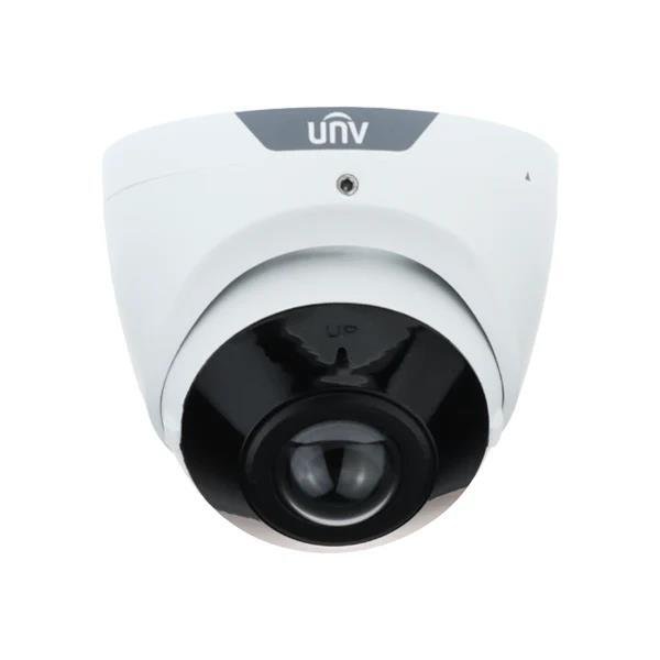 UNV 8MP 4K UltraHD wide angle 180° field of view NDAA compliant weatherproof IR fixed turret camera