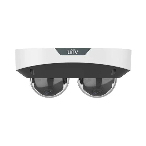 UNV 4MP Dual-Lens Dual-Channel Non-Splicing IP Vandal Dome camera