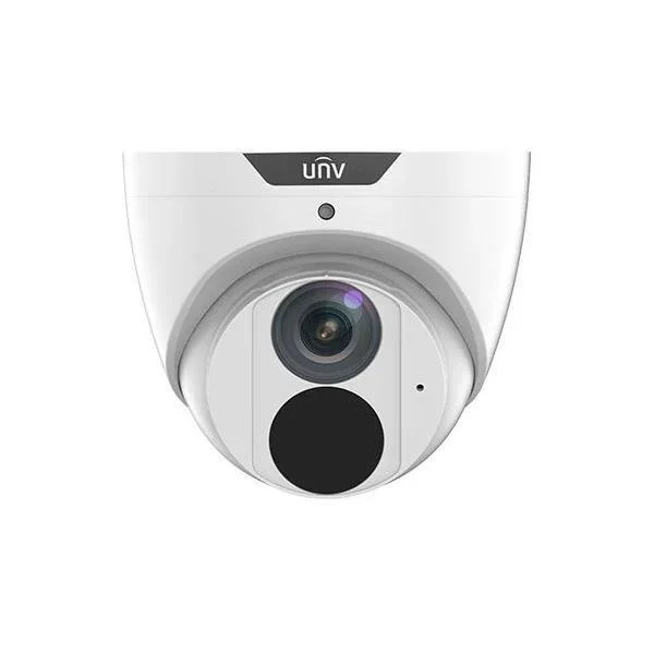4K UltraHD Prime I NDAA weatherproof turret camera with fixed 2.8mm lens and deep-learning AI