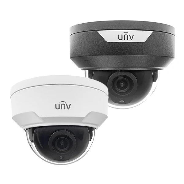 UNV 4MP Easystar NDAA vandal-resistant dome camera with 2.8mm fixed lens