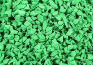 Spring Green 42 EPDM colour granules