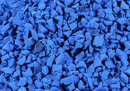 Dark Blue 30 EPDM colour granules
