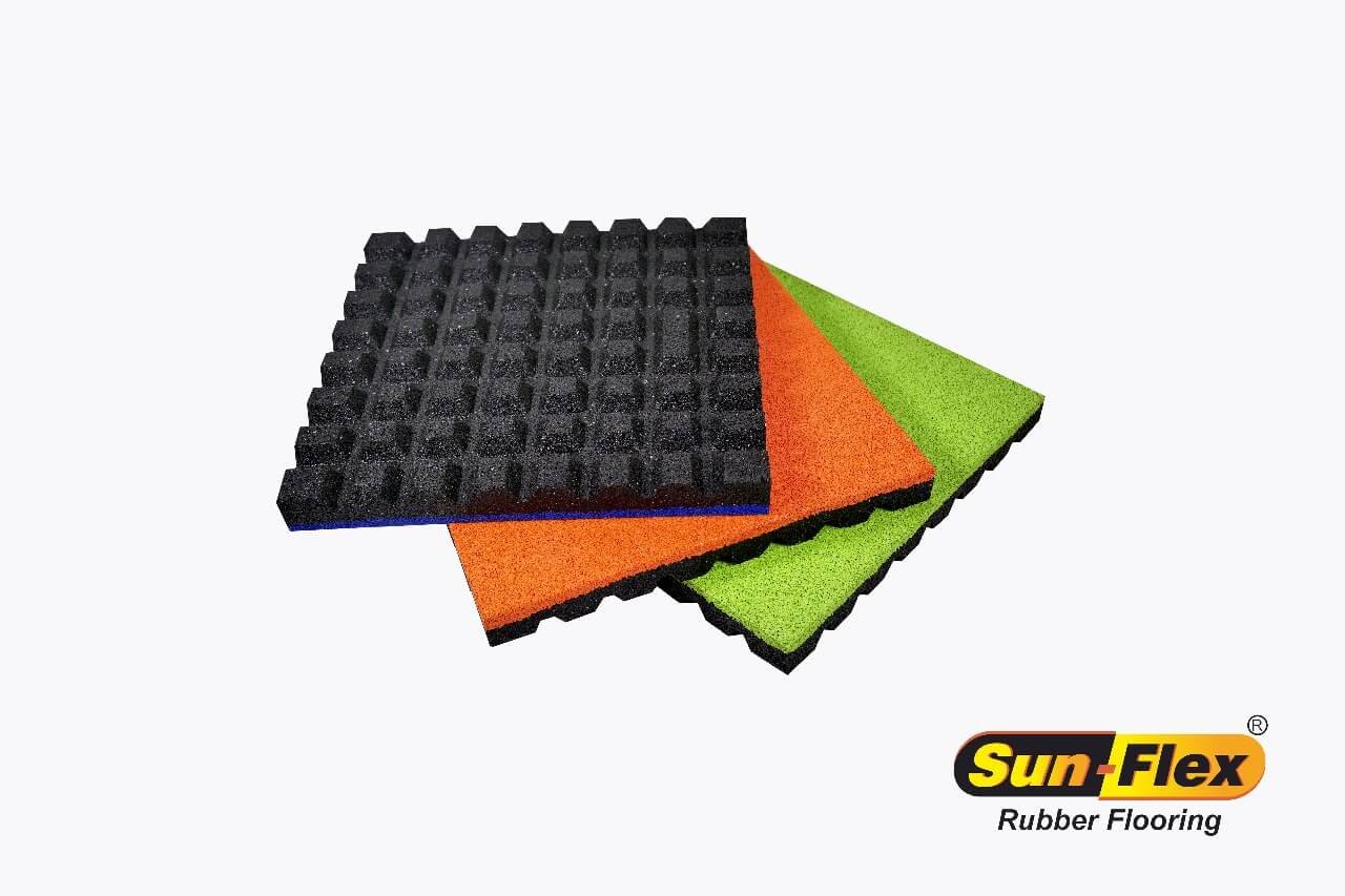 Standard Impact Rubber Tiles 2