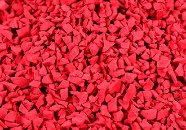 Red 1 EPDM colour granules