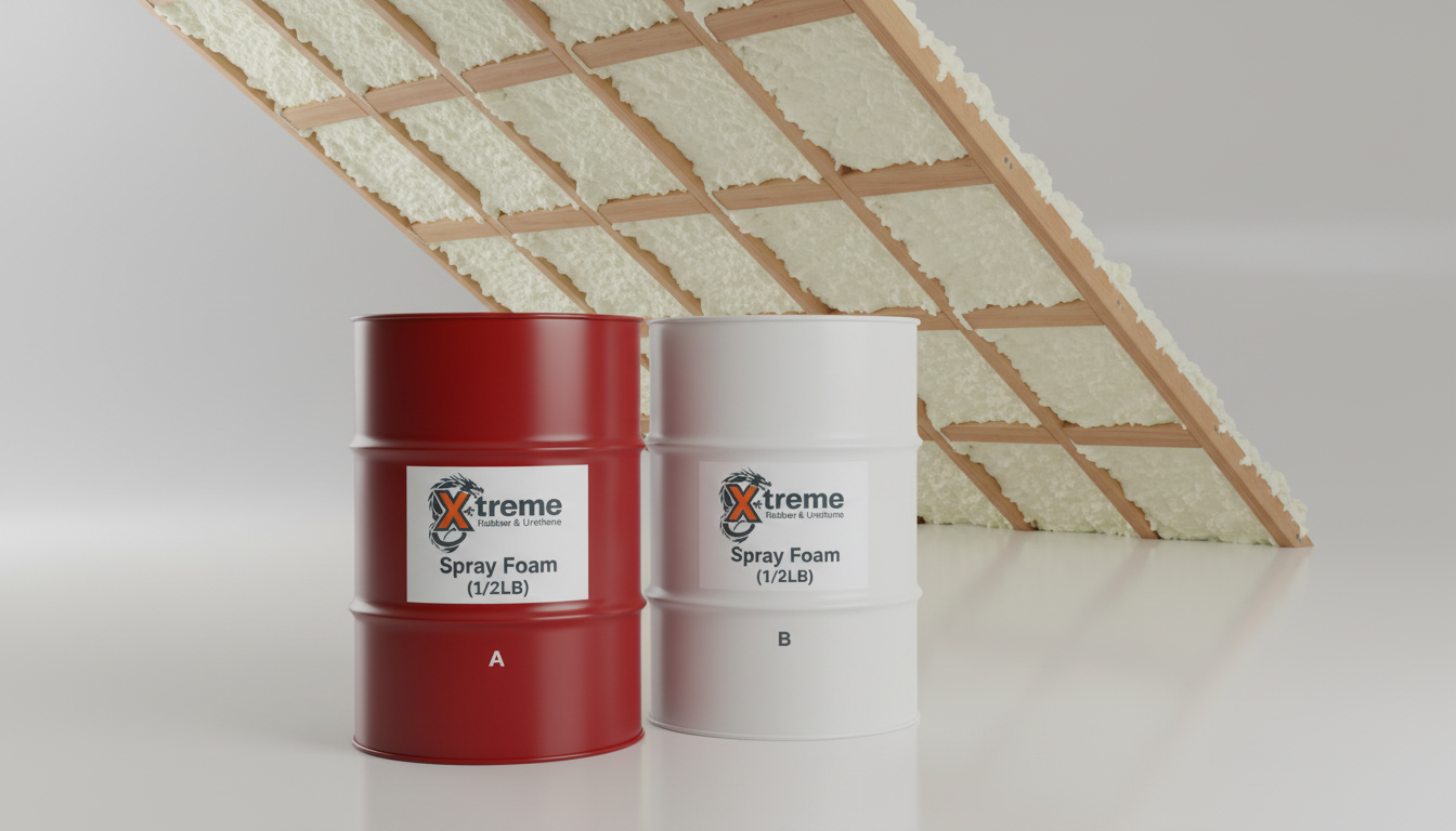 1/2 LB open-cell spray foam