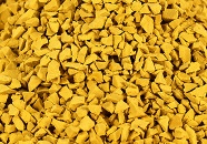 Golden Yellow 21 EPDM colour granules