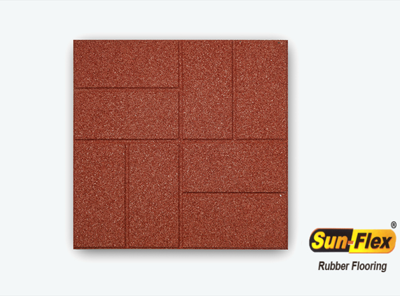 Flagstone rubber pavers decorative outdoor surface Alberta