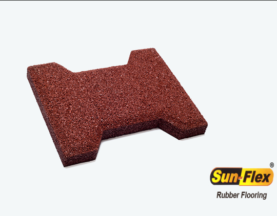 Rubber pavers for walkways patios and horse barns Canada