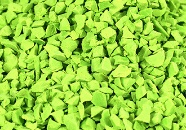 Lime Green 41 EPDM colour granules