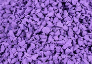 Purple 50 EPDM colour granules