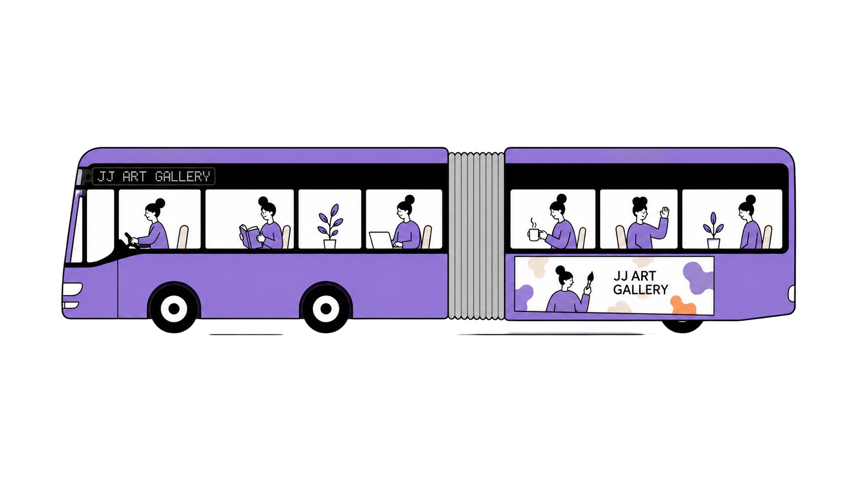 JJ Art Gallery Bus