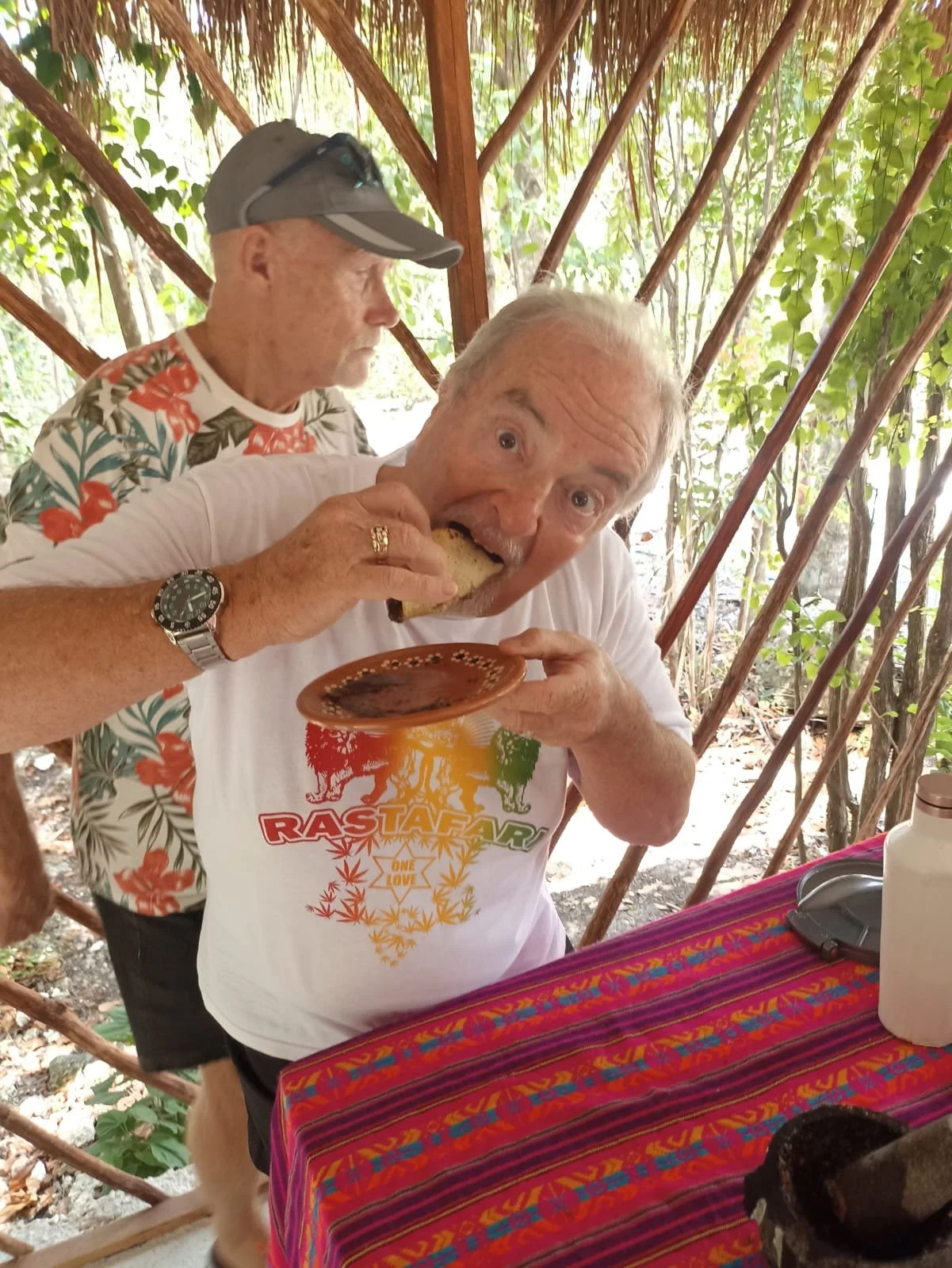 Salsa and tortilla experience at Tierra Maya