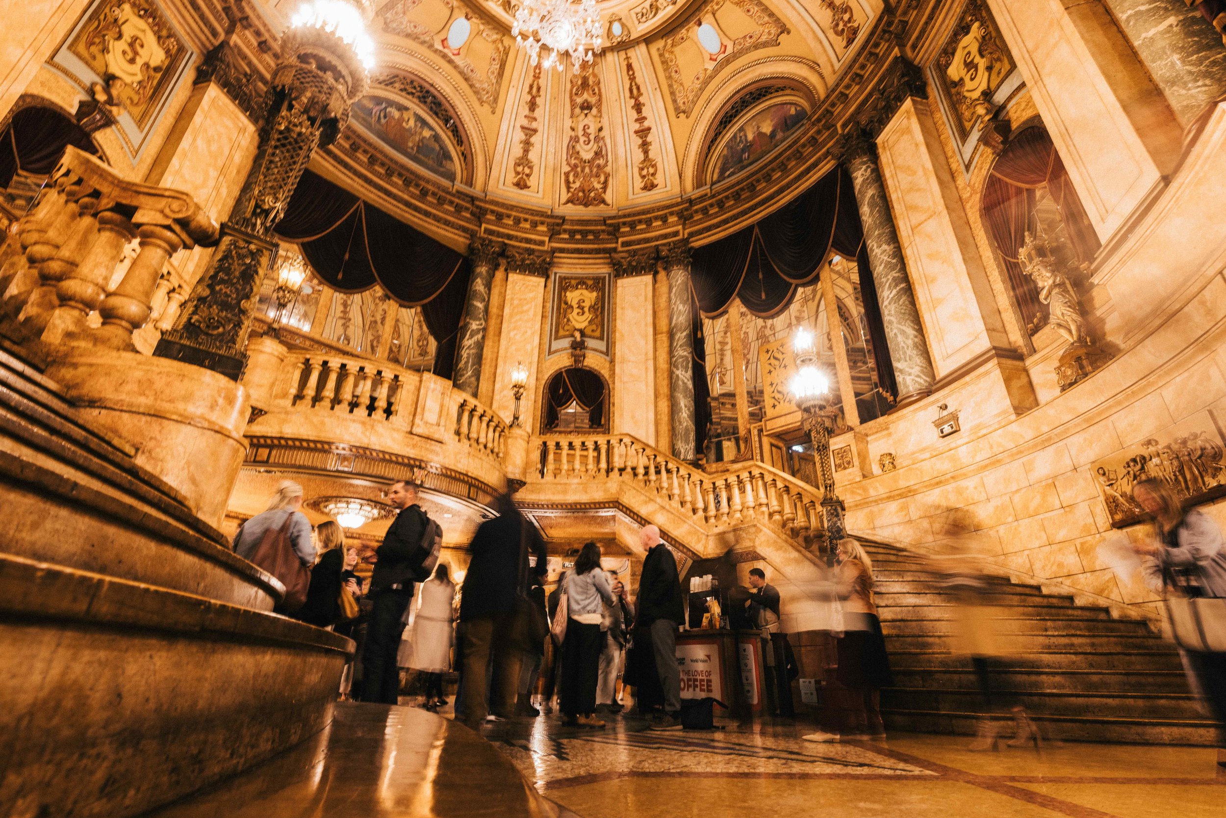 Global Impact Summit 2026 — State Theatre foyer