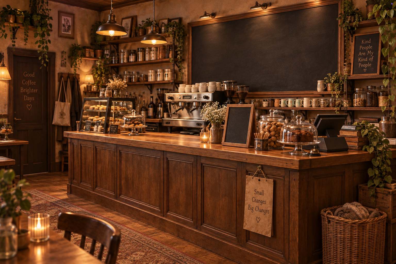 The Counter at Coffee & Changes
