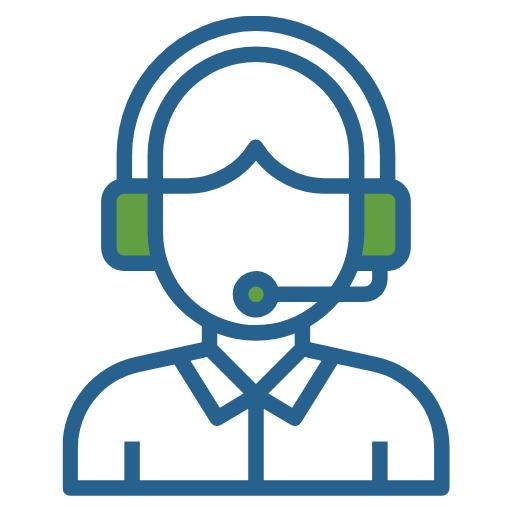 Care coordinator headset icon