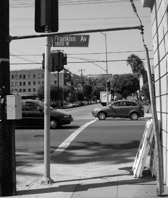 Franklin Avenue from the Copa Capri, 1844 N. Bronson Ave.