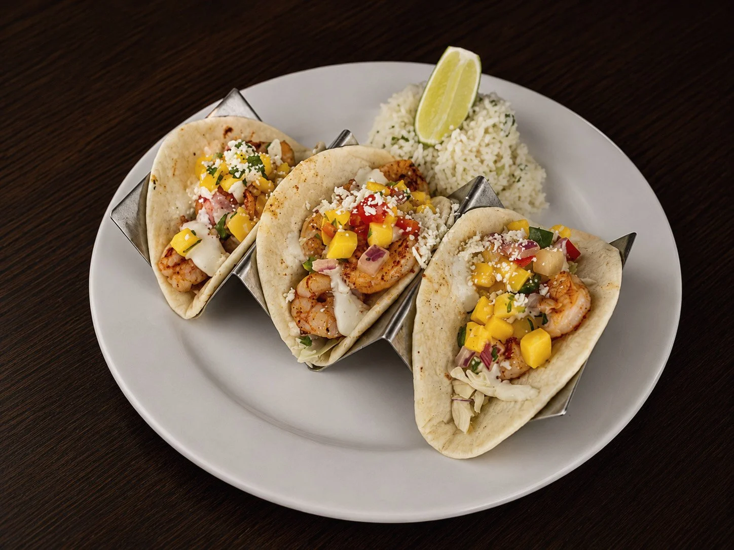 Mango Shrimp Tacos