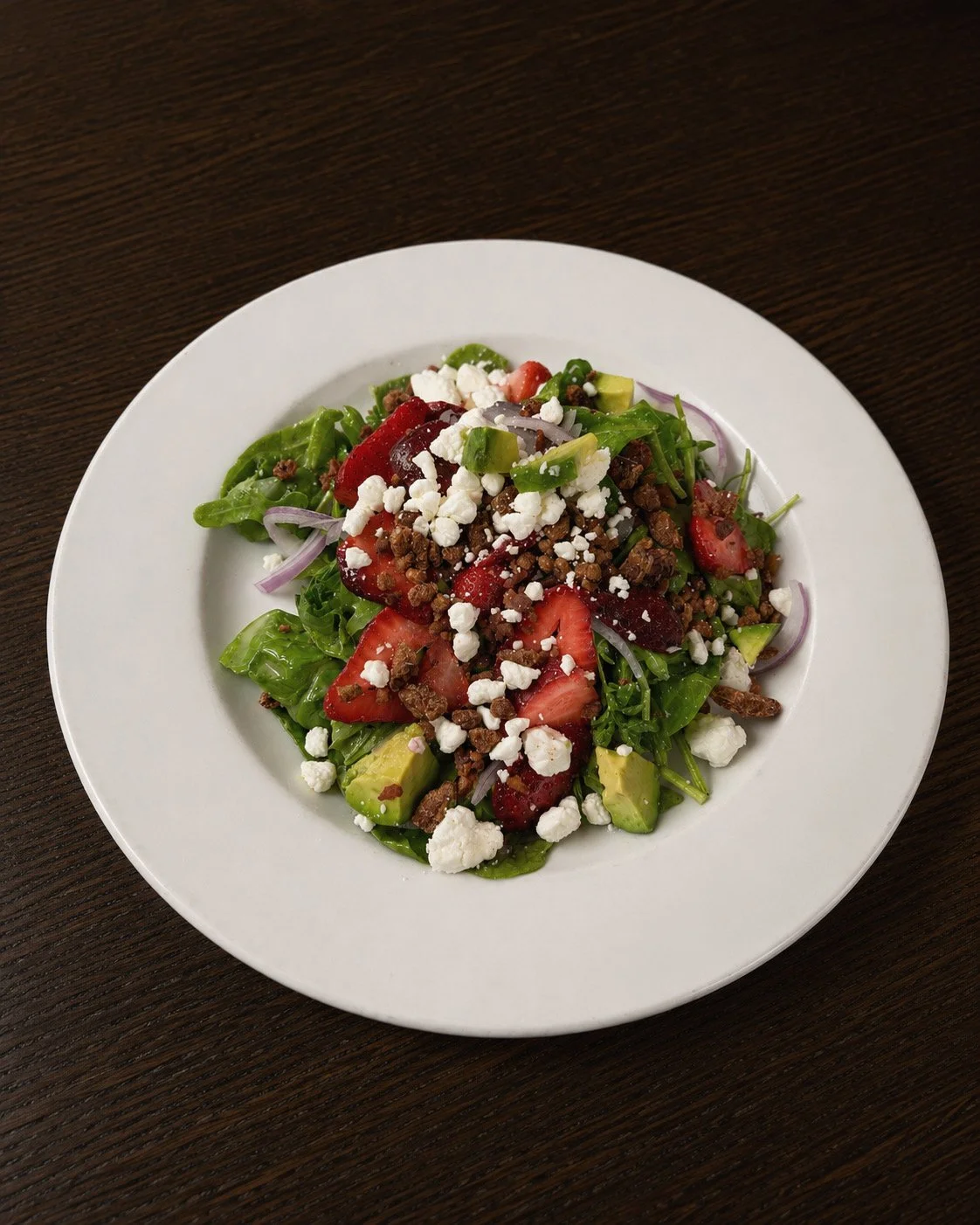 Strawberry & Goat Cheese Salad