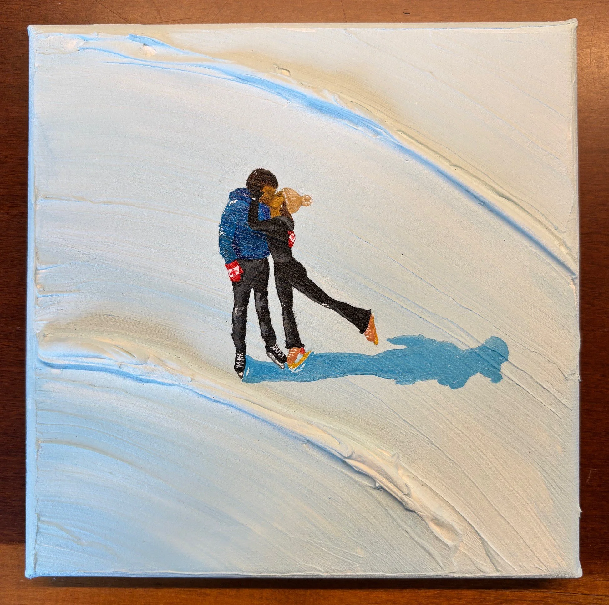 Custom painting by Luiza Margulis