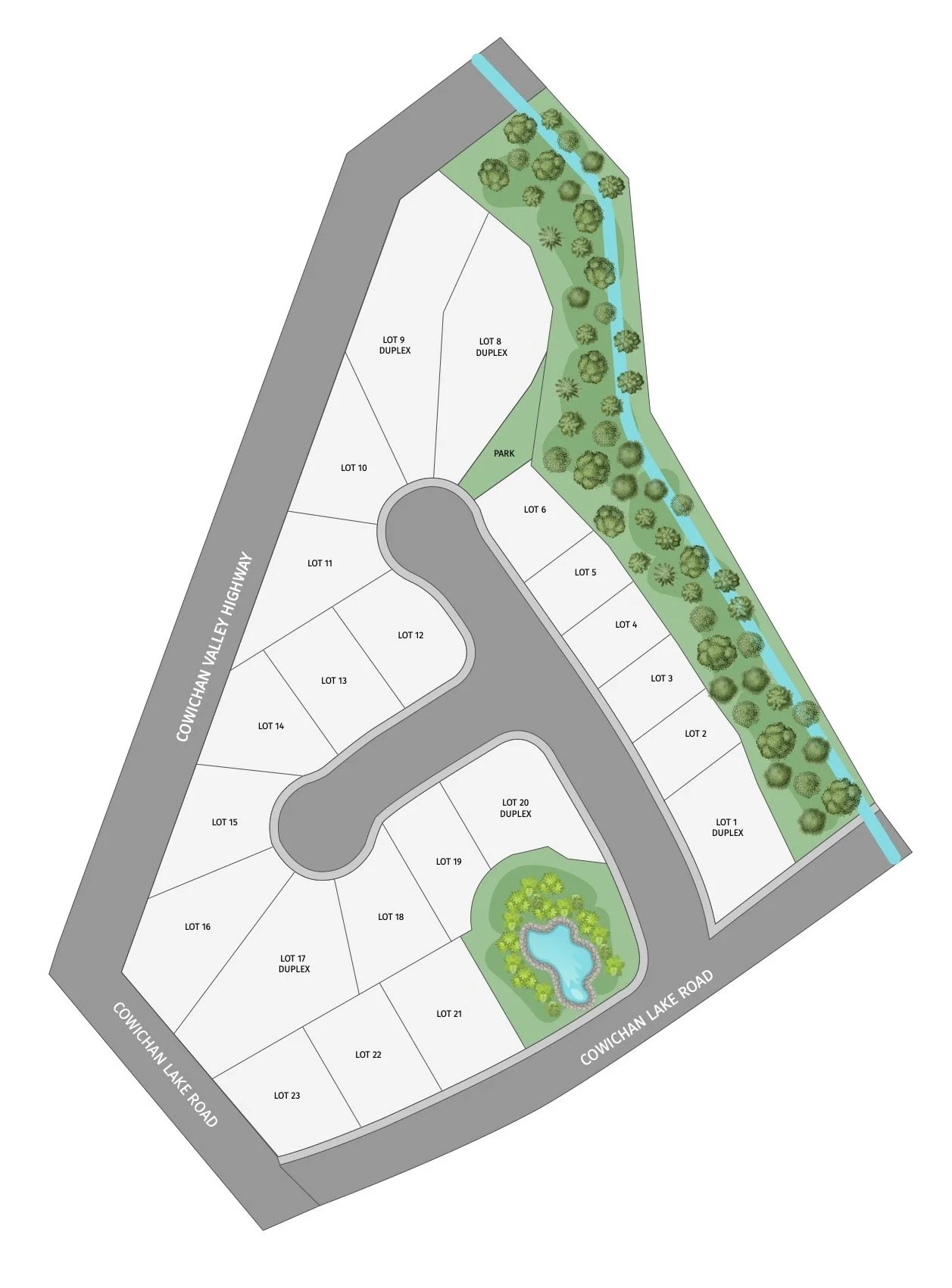 Stanley Creek sitemap
