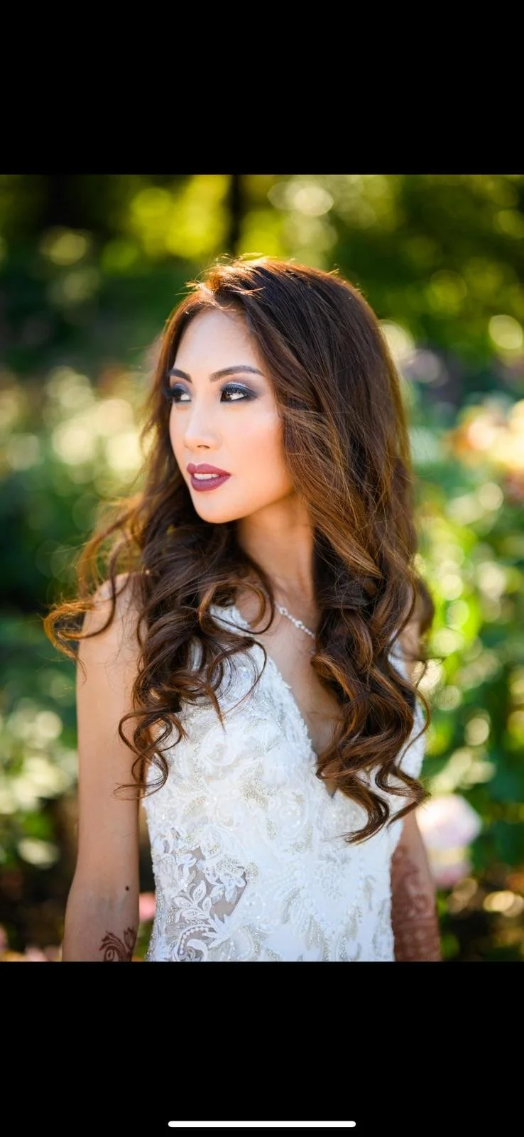 Engagement makeup look
